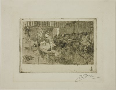 Det lille bryggeriet av Anders Leonard Zorn