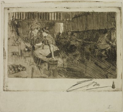 Det lille bryggeriet av Anders Leonard Zorn
