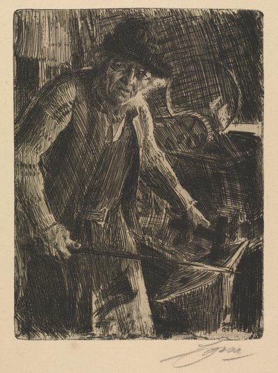 Mestersmeden av Anders Leonard Zorn