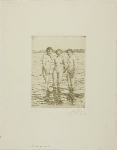 De tre nåder av Anders Leonard Zorn