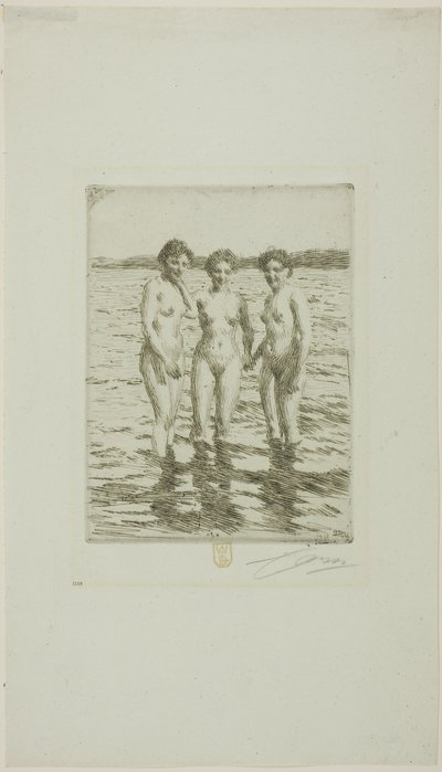 De tre nåder av Anders Leonard Zorn