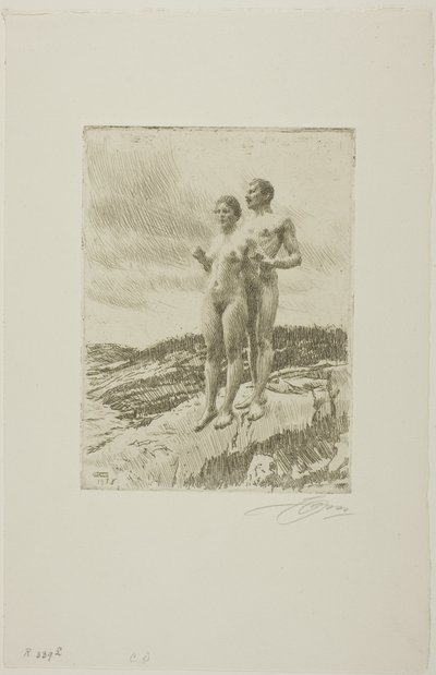 De to av Anders Leonard Zorn