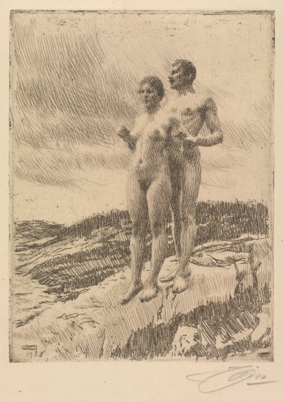 De to av Anders Leonard Zorn