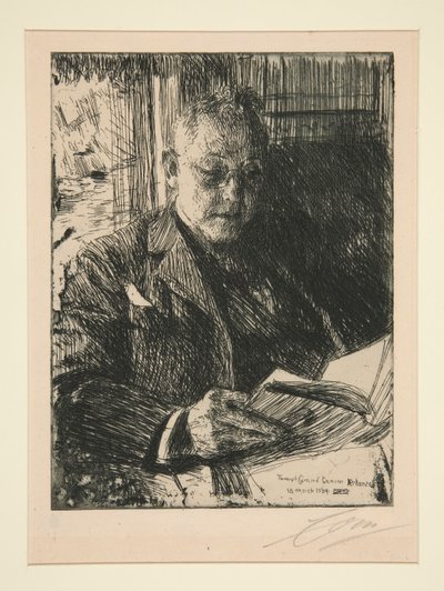 Reisefølge av Anders Leonard Zorn