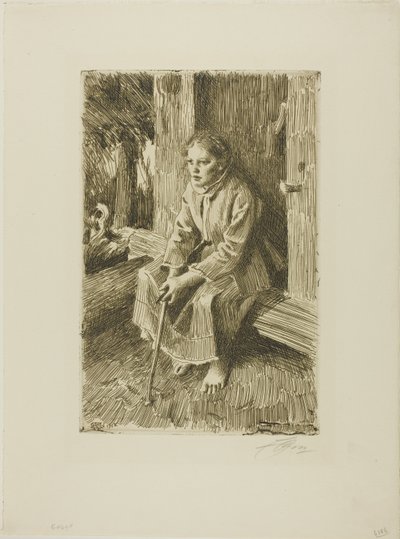 På vollen av Anders Leonard Zorn
