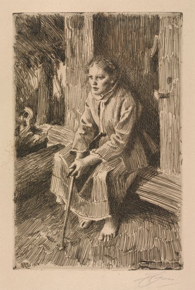 På vollen av Anders Leonard Zorn