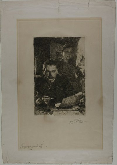 Zorn og hans kone av Anders Leonard Zorn