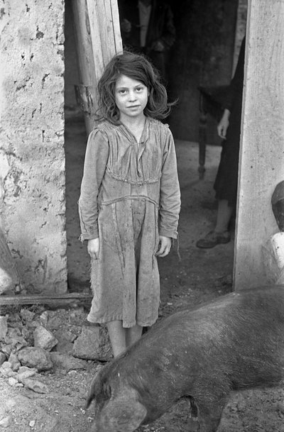 CROTONE-LANDSKAPET - JENTE OG GRIS av Ando Gilardi