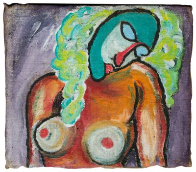 FORARGELSE MOT MODIGLIANI - KVINNE I SOVEN av Ando Gilardi