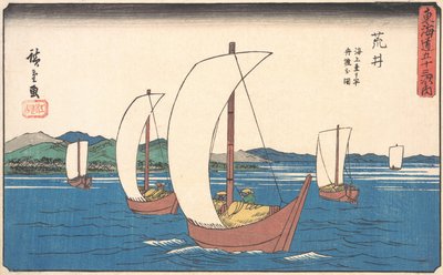 Arai, ca. 1842., ca. 1842. av Ando Hiroshige