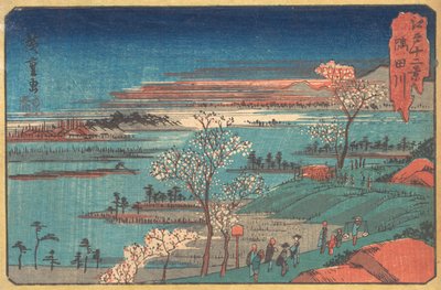 Blomster av Gotenyama. av Ando Hiroshige