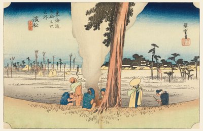 Hamamatsu, Winn-området, medlem Te fifty-Three S tachi-lyden av Te urbane lavere d av Ando Hiroshige