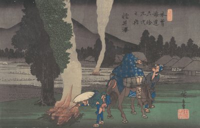 Karuizawa, ikke sant? 1835 av Ando Hiroshige