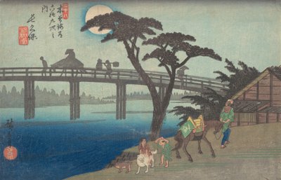 Nagakubo S Tachion. 28. av Ando Hiroshige