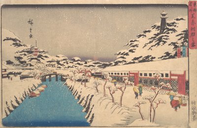 Vinterlandskap, 1846., 1846. av Ando Hiroshige