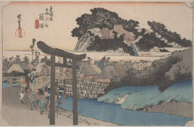 Fujisawa av Ando or Utagawa Hiroshige