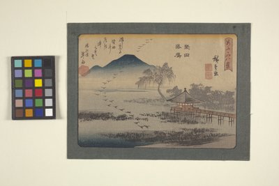 Ishiyama av Ando or Utagawa Hiroshige