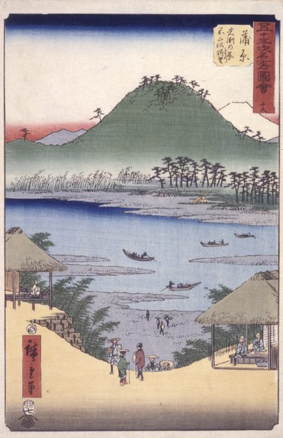 Kammer av Ando or Utagawa Hiroshige
