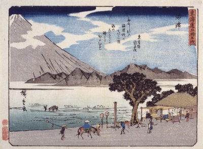 Numazu av Ando or Utagawa Hiroshige