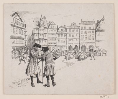 Illustrasjon av "Jean de France" av André Bork