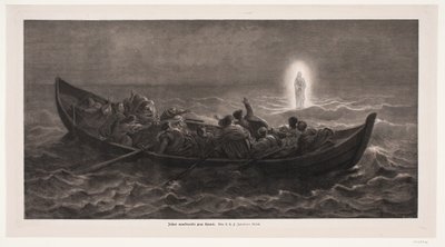 Jesus går på havet av André Bork
