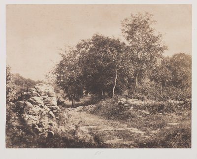 Uten tittel (Scene av Fontainebleau) av André Giroux