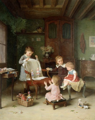 The Happy Family (panel) av André Henri Dargelas