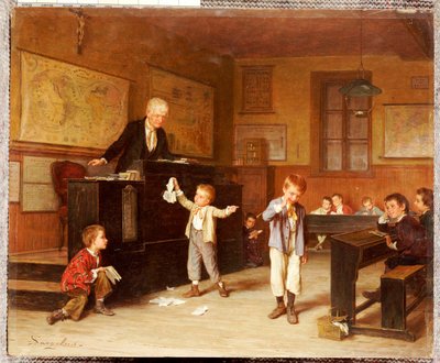 Skolerommet av André Henri Dargelas
