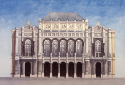 Vigado konserthus, Budapest, Ungarn av Andras Kaldor