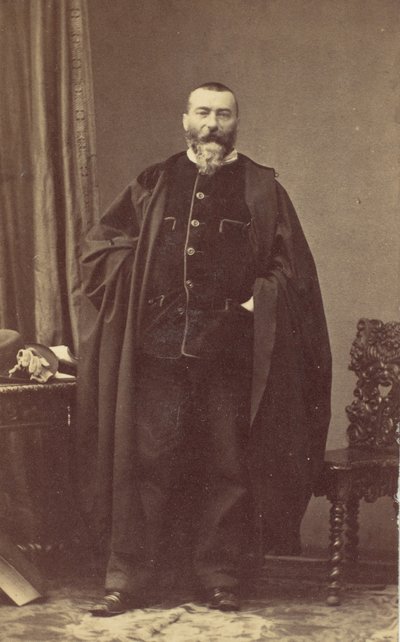 Alphonse Karr, 1850-årene. av Andre Adolphe Eugene Disderi