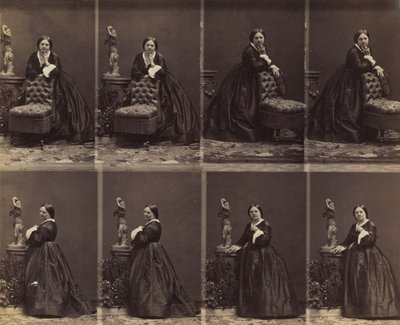 Berthe, 22. januar 1862-april 1862. av Andre Adolphe Eugene Disderi
