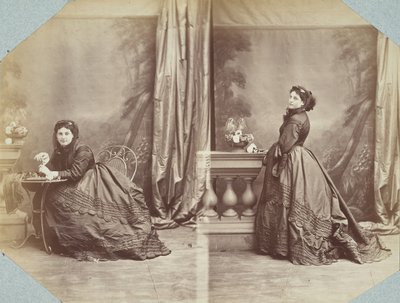 Halvverden II 57, 1858-68. av Andre Adolphe Eugene Disderi
