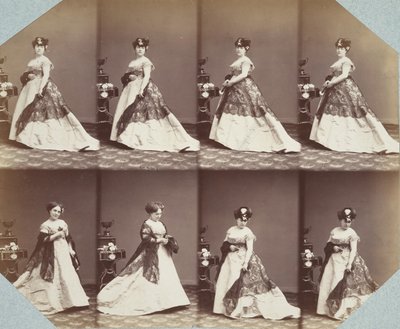 Halvverden I 56, 1858-68. av Andre Adolphe Eugene Disderi