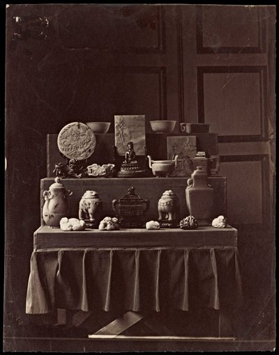 Fransk bytte fra sommerpalassene, Beijing av Andre Adolphe Eugene Disderi