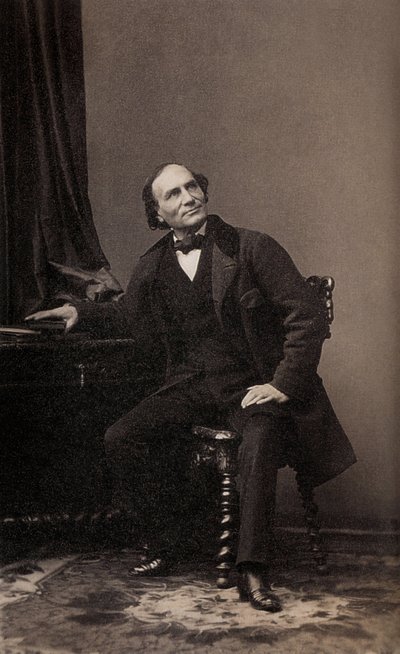 Henri Robin, nederlandsk tryllekunstner, ca. 1860 (s/hvitt-bilde) av Andre Adolphe Eugene Disderi
