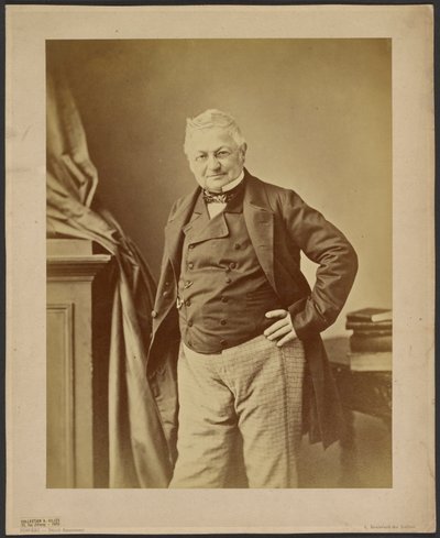 Portrett av Adolphe Thiers 1797-1877, ca 1860. av Andre Adolphe Eugene Disderi