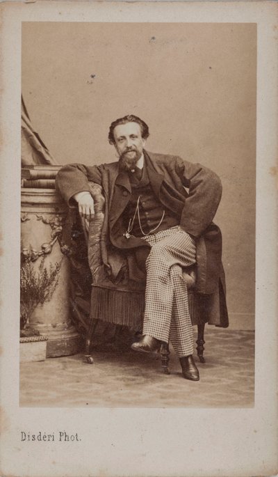Portrett av Arthur Kalkbrenner 1828-1869, 1869. av Andre Adolphe Eugene Disderi