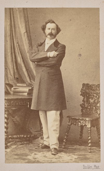 Portrett av Sir Robert Peel 1788-1850, 1862. av Andre Adolphe Eugene Disderi
