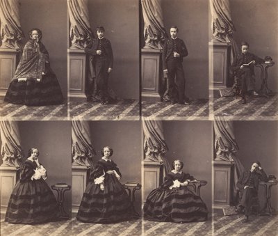 Taglione, september 1857–november 1858. av Andre Adolphe Eugene Disderi
