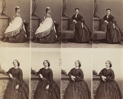 du Beaumenil, Forsyth, oktober 1862-feb. av Andre Adolphe Eugene Disderi