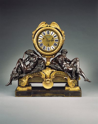Klokke av "Epoque Regence av Andre Charles Boulle