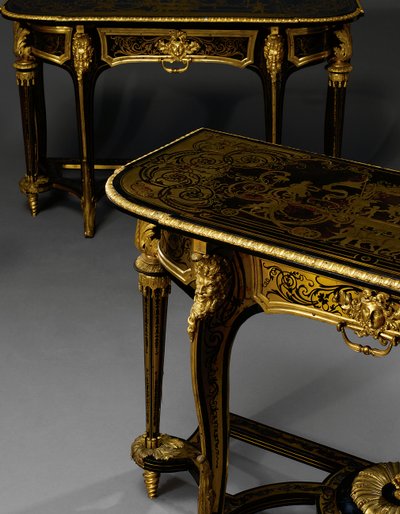 Matchet par Louis XIV bryggebord, ca. 1710 av Andre Charles Boulle