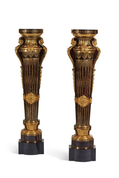 Par Louis XIV-sokler, 1700-15 av Andre Charles Boulle