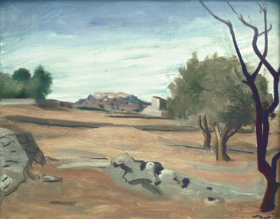 Landskap i Provence, ca. 1931 (olje på lerret) av Andre Derain