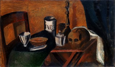 Stilleben med hodeskalle av Andre Derain
