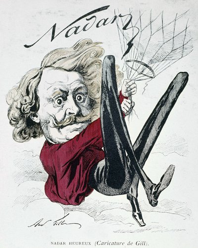 Tegneserie Nadar av Gill av Andre Gill