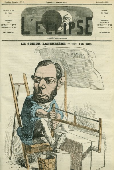Edouard Lafferiere (1841-1901), fransk sorenskriver og politiker. Omslag i "" L