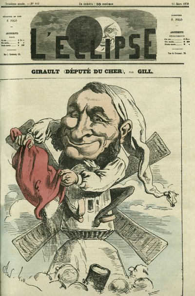 Jean Girault (1825-1909), fransk møller og politiker. Omslag i "" L