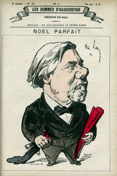 Portrett av jul perfekt av Andre Gill