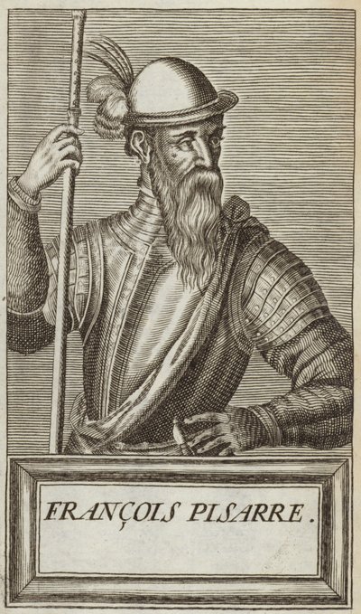 Francisco Pizarro av Andre Thevet